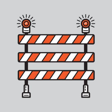 Biçimli vektör illüstrasyonunu engelle