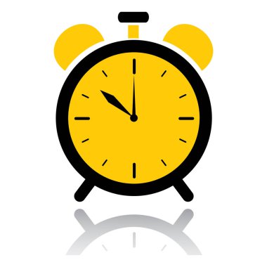 Saat, tasarım vektör illüstrasyonu