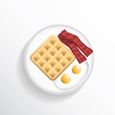 Bir tabak hapın vektör çizimi