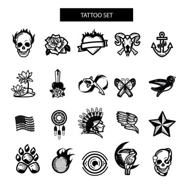 vektör deniz simgeleri kümesi