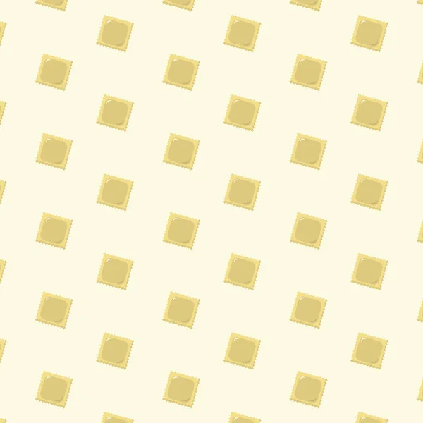 Бесшовный Узор Желтыми Цветовыми Квадратами — стоковый вектор