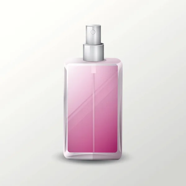 Perfume Bottle Flat Icon Vector Illustration — Stock Vector