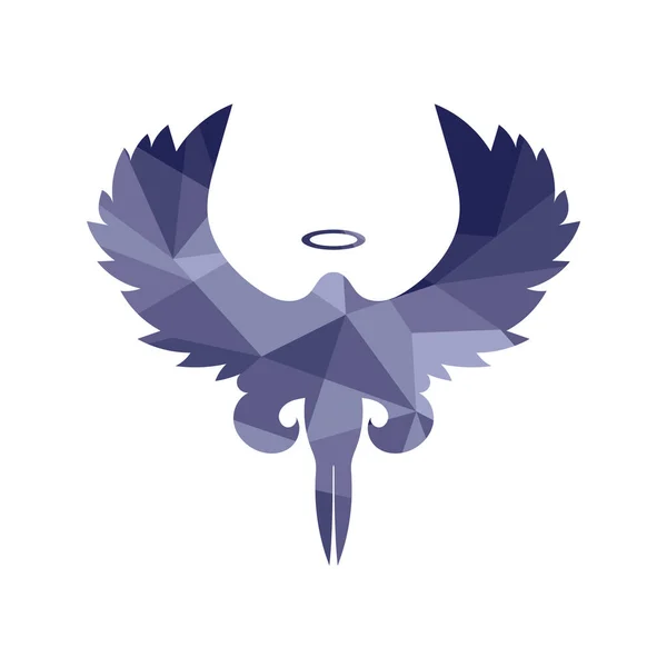 Vector Illustration Bird Prey — Stock Vector