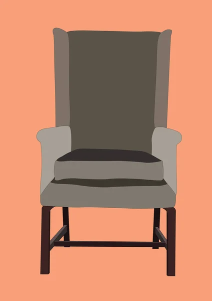 Καρέκλα Σχεδιαστική Διανυσματική Απεικόνιση — Διανυσματικό Αρχείο