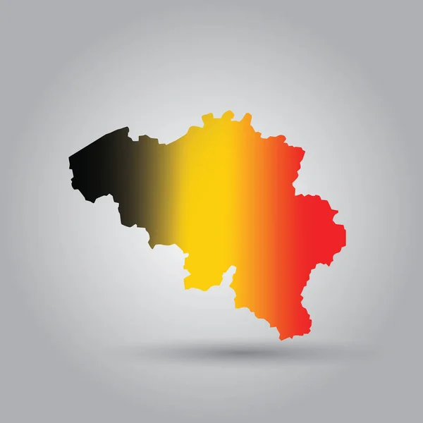 Karte Des Landes Polen — Stockvektor