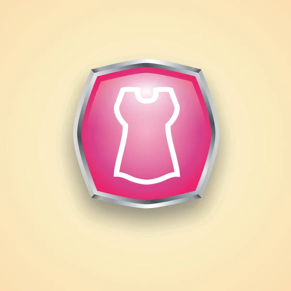 Shirt Vector Icon — Stock Vector