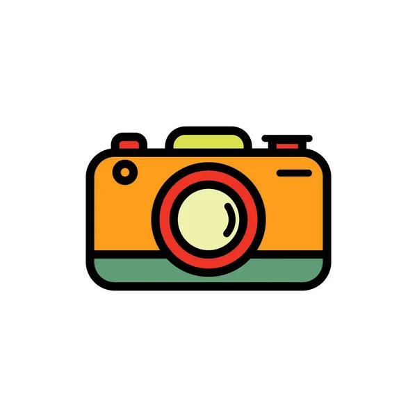 Camera Icon Vector Illustration — Stock Vector