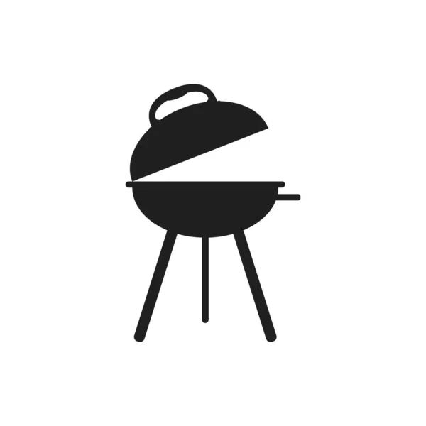 Barbecue Grill Illustration Vectorielle Stylisée — Image vectorielle
