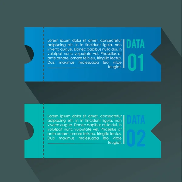 Infografías Ilustración Vectorial Estilizada — Vector de stock