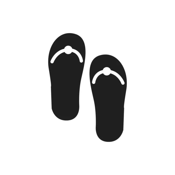 Flip Flops Stiliserade Vektor Illustration — Stock vektor