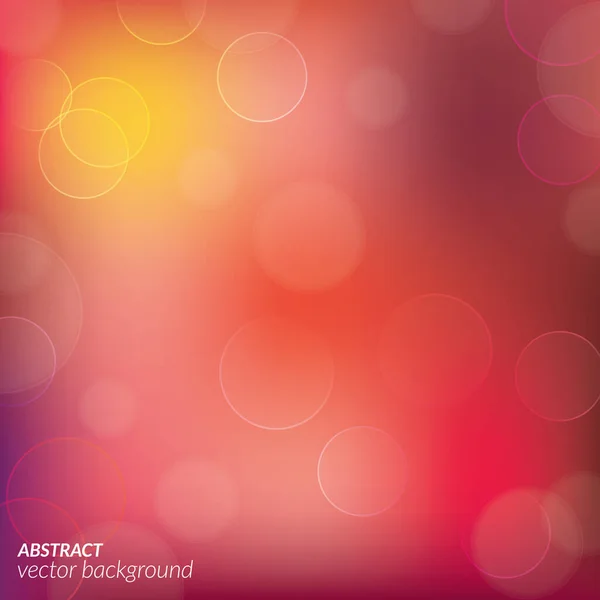 Abstract Background Bokeh Lights Stars Stock Vector