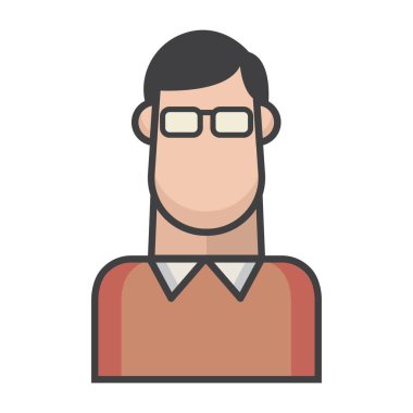 İnsan biçimlendirilmiş vektör illüstrasyonu