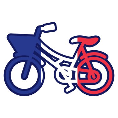 Fransa, vektör illüstrasyon arka planı