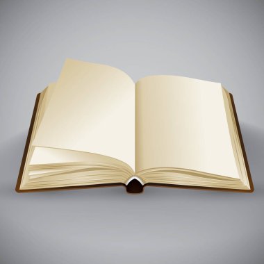 karanlık bir arkaplan üzerine açılan kitap