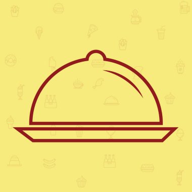 Cloche biçimlendirilmiş vektör illüstrasyonu