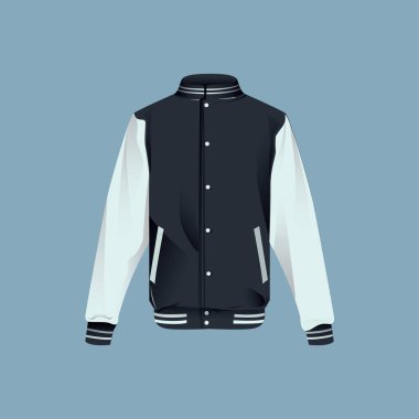 Modern erkek giysisinin vektör çizimi