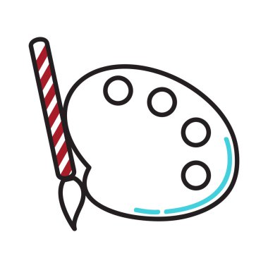 Cadılar Bayramı karikatür ikonunun vektör çizimi