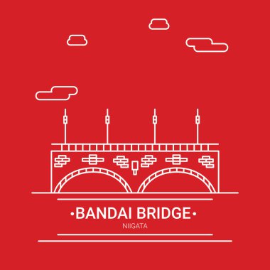 Şehir ve caddenin vektör illüstrasyonu