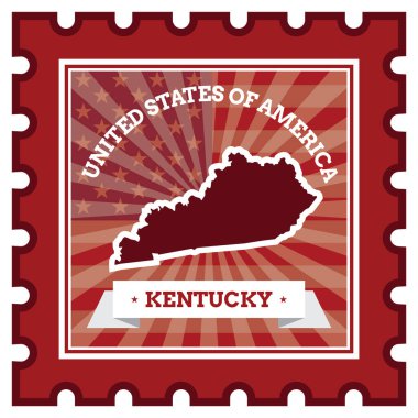 ABD şablonu, vektör illüstrasyonu