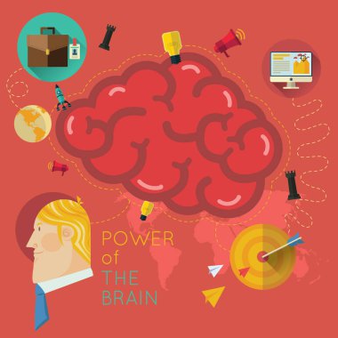 İş ve finans için bir arkaplan vektör çizimi.