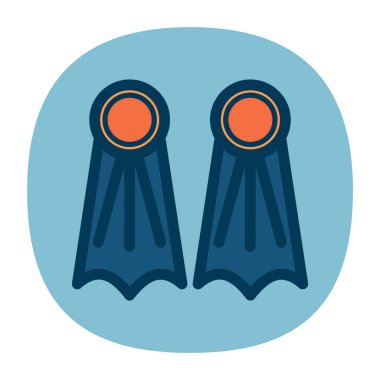 çizgi film uygulama simgesi, vektör illüstrasyonu