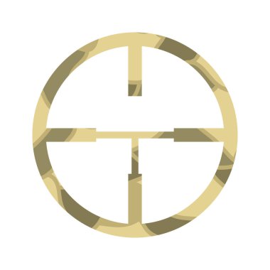 Askeri hedefin vektör görüntüsü 