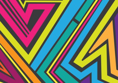 Soyut geometrik arkaplan. vektör illüstrasyonu.