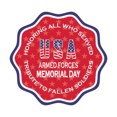 Amerika Birleşik Devletleri bayrağı taşıyan bir kauçuk damganın vektör çizimi