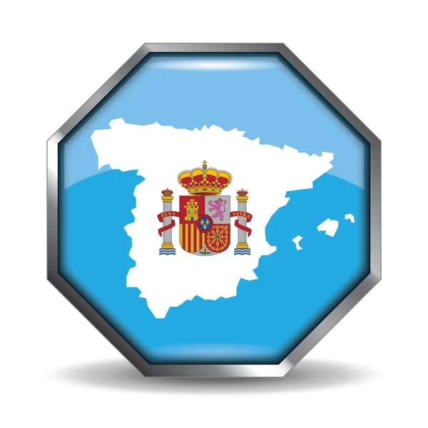 Ilustração Vetorial Bandeira Uruguai —  Vetores de Stock