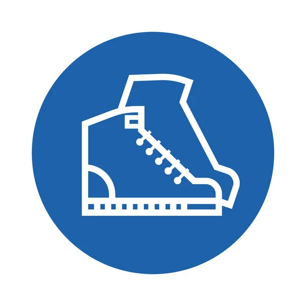 Boot Gestileerde Vector Illustratie — Stockvector