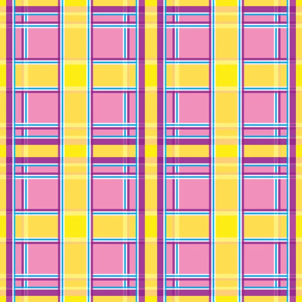 Tartan Gemusterter Hintergrund Stilisierte Vektorillustration — Stockvektor