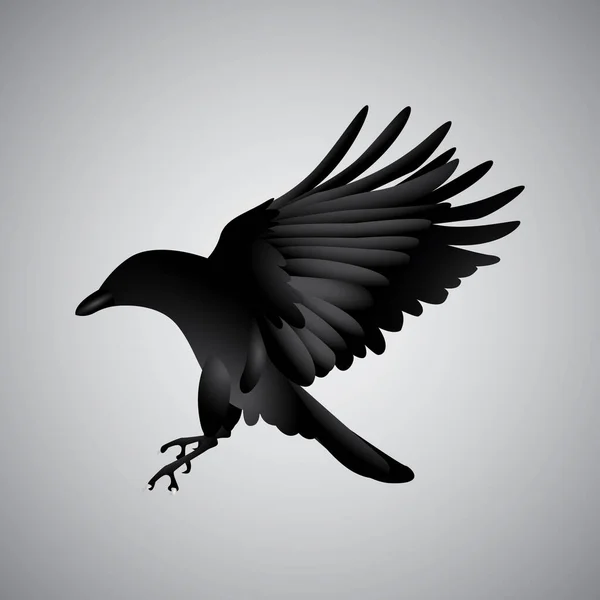 Векторная Иллюстрация Летающего Орла — стоковый вектор