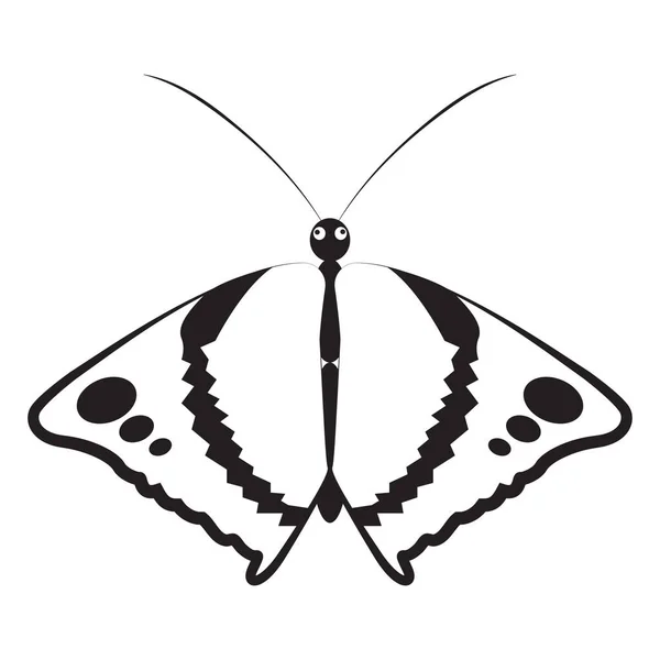Kelebek Tasarım Vektörü Çizimi — Stok Vektör