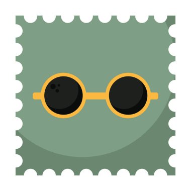 Güneş gözlüklerinin vektör çizimi