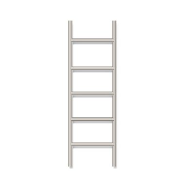 Bir merdivenin 3D görüntüsü