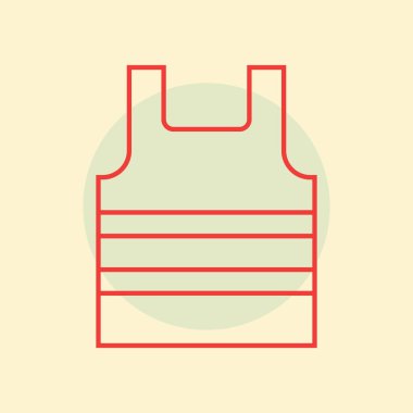 Yüzme giysisi biçimlendirilmiş vektör çizimi