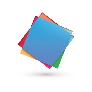 Soyut geometrik şekil. vektör illüstrasyonu