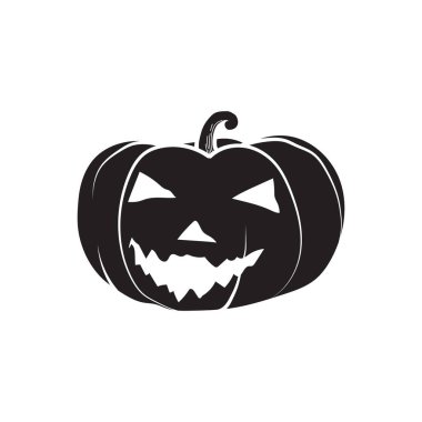 Balkabağı kafası, tasarım vektörü çizimi