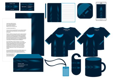 İletişim bilgileri, biçimlendirilmiş vektör illüstrasyonu