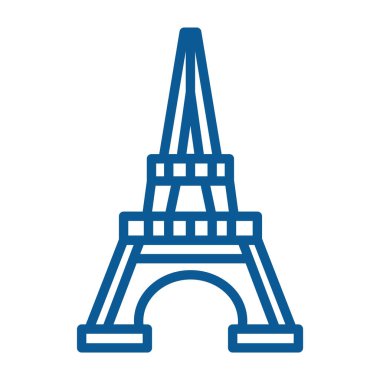 Fransa, vektör illüstrasyon arka planı