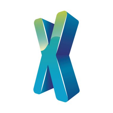 K harfi logo tasarımı vektör çizimi