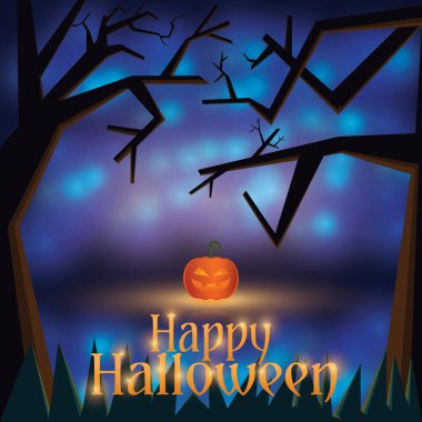 Mutlu cadılar bayramı kartları, biçimlendirilmiş vektör illüstrasyonu