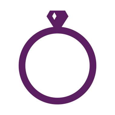 Elmas yüzük, tasarım vektörü çizimi