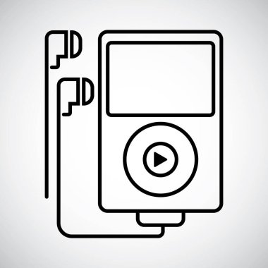 Vektör illüstrasyonu, simge ögesi arkaplanı