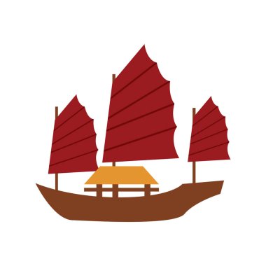 Seyahat simgesinin vektör illüstrasyonu