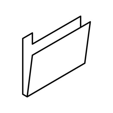 ofis ögesi vektör illüstrasyonu 