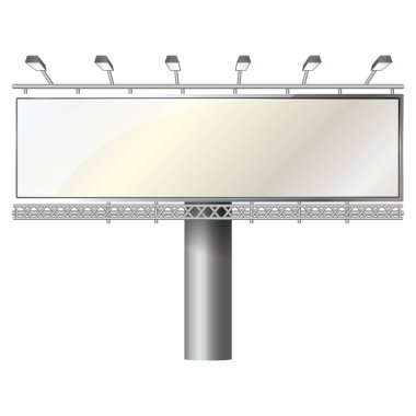 Sokakta fotokopi alanı olan boş ilan panosu