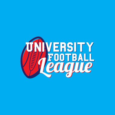 Uluslararası futbol şampiyonası bayrağının vektör illüstrasyonu.