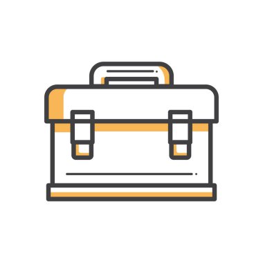 Araç kutusu biçimlendirilmiş vektör çizimi