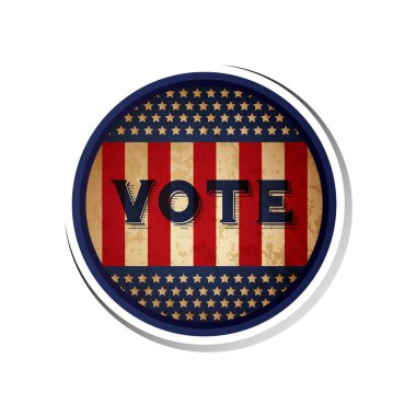 ABD eyalet seçim vektörü illüstrasyonu